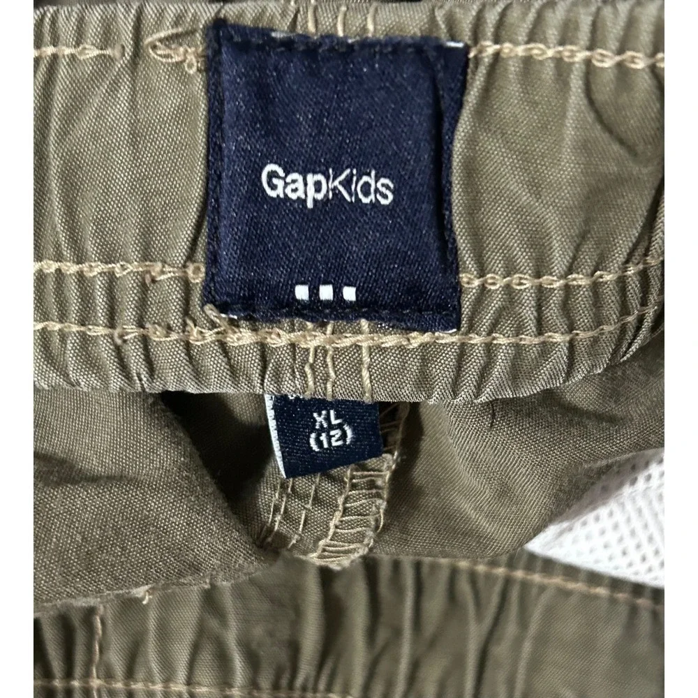 Gap Kids‎ Green Pull-On Elastic Waisted Shorts Boys Size XL 12